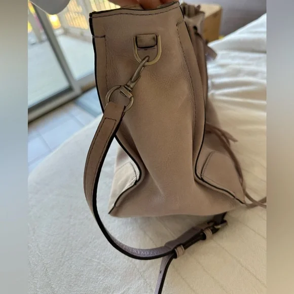 Lavender Leather Rebecca Minkoff Regan Satchel - Picture 7 of 7